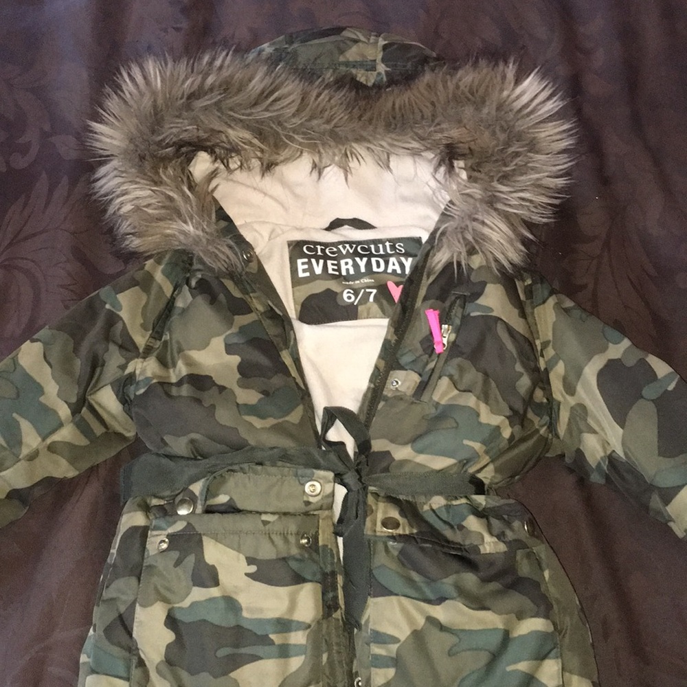 Girls crewcuts coat